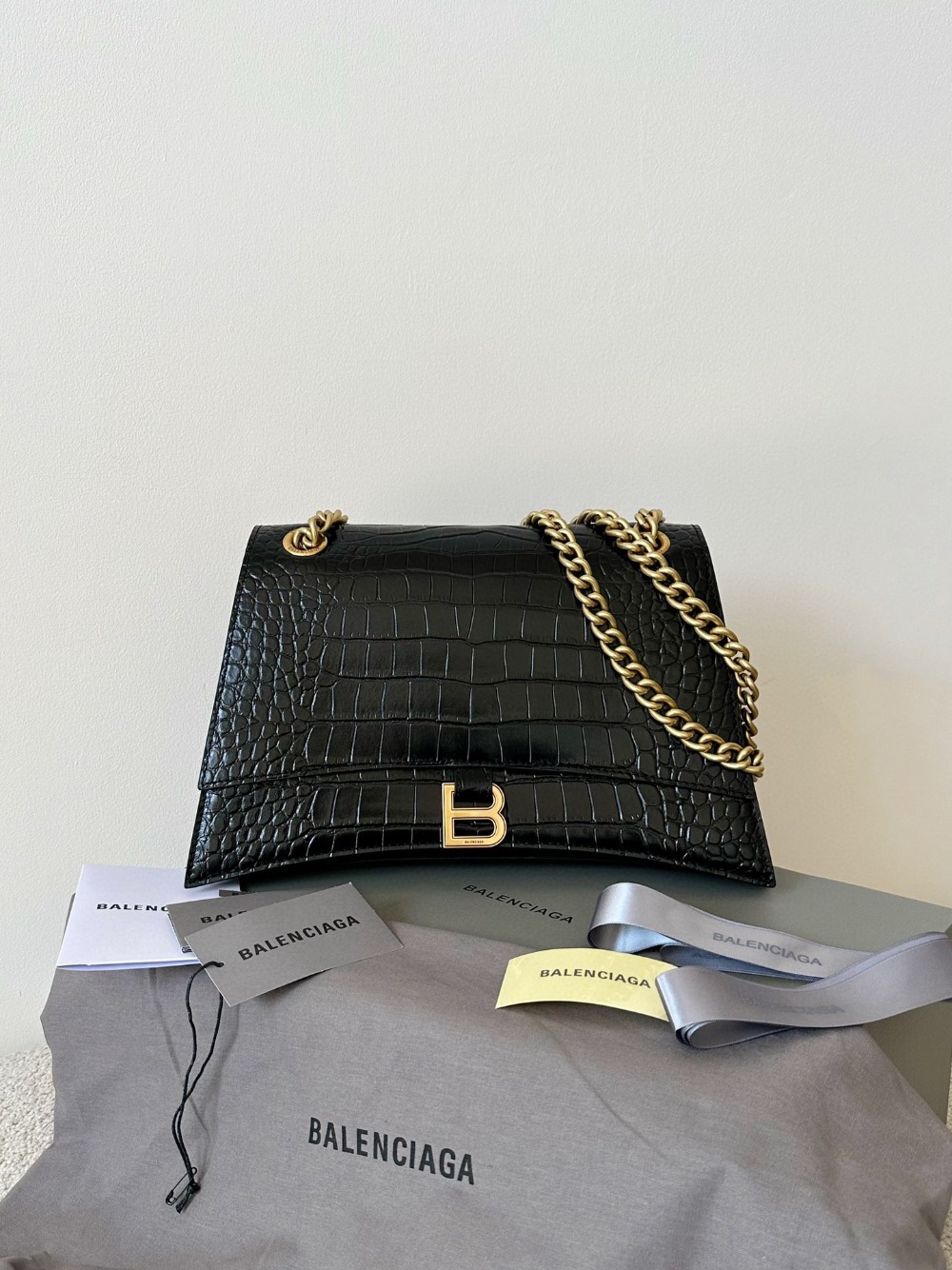 발렌시아가 Balenciaga 716393 블랙 31cm