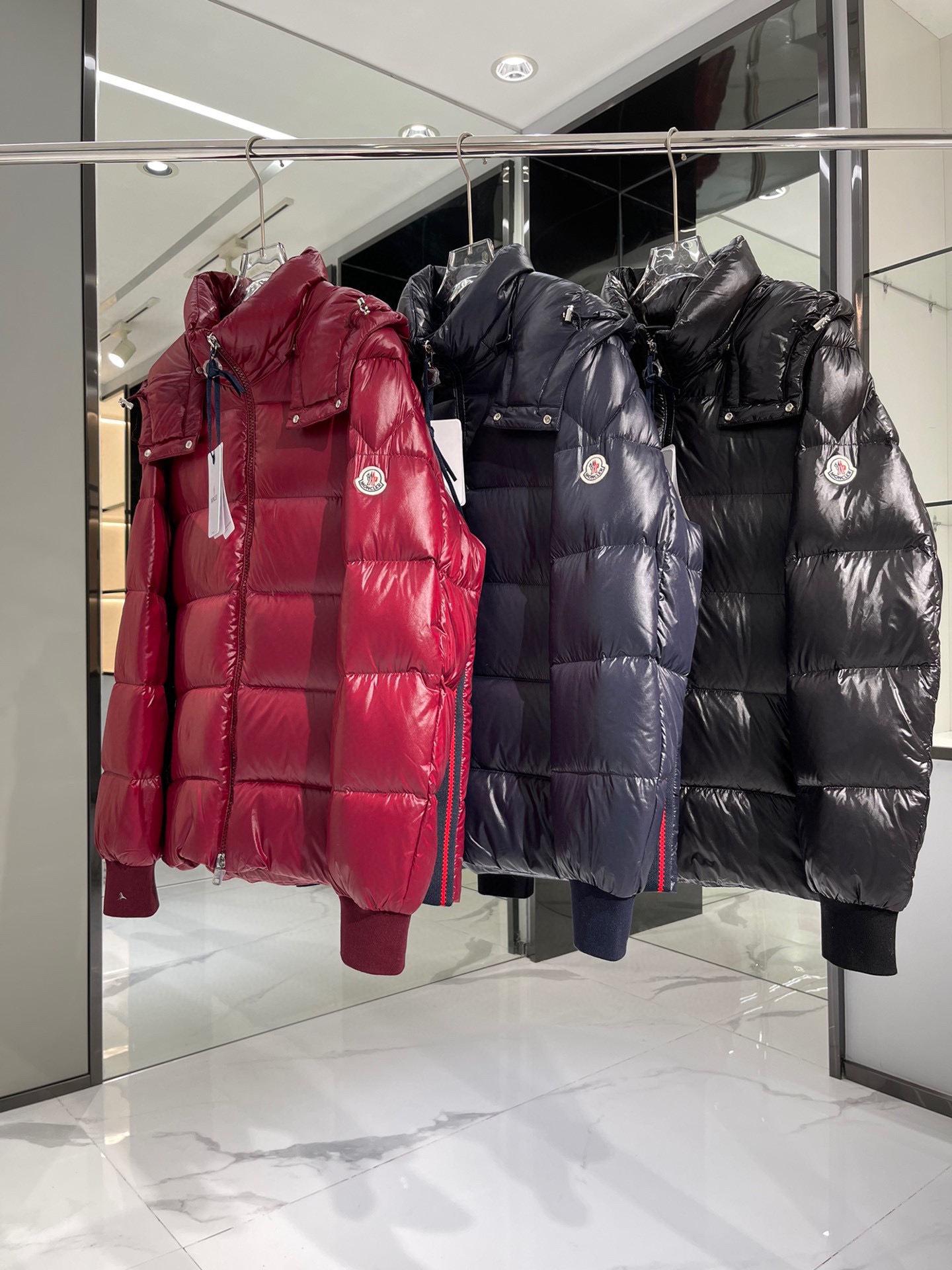 [MONCLER] 몽클레어 루니티에르 Lunetiere 쇼트 다운 패딩 자켓 (3 COLOR)