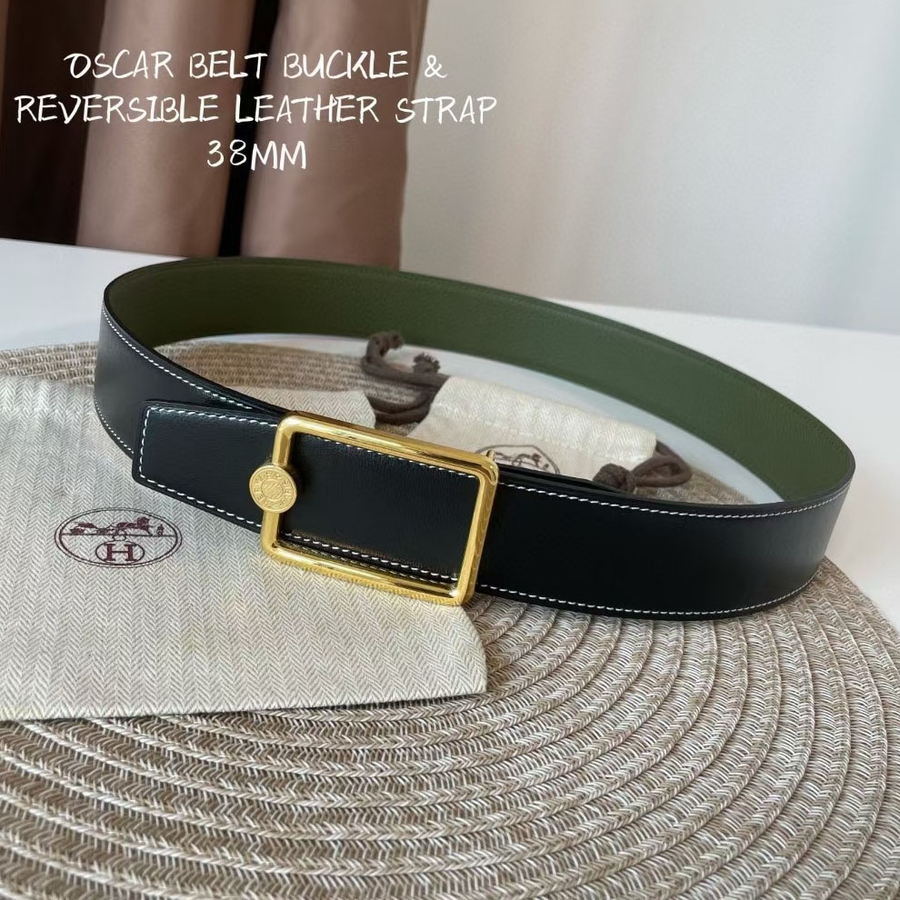 에르메스 2021 OSCAR BUCKLE & REVERSIBLE LEATHER STRAP 38MM 벨트 ₩274,000