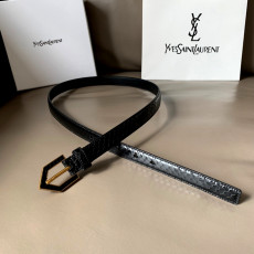 생로랑 벨트 Ysl011 폭2cm 은장, 금장