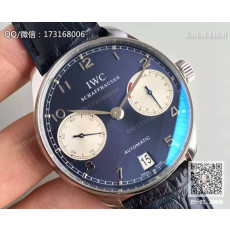 [ZF 공장 V5 버전] IWC 포르투갈 시리즈 블루판 IW500112 하이엔드급