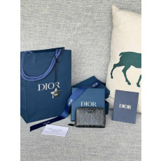 디올 DIOR 지퍼 카드 지갑