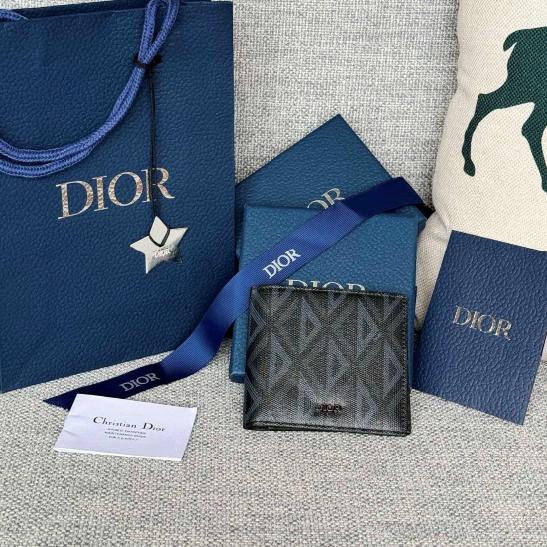 디올 DIOR CD 다이아몬드 모티프 지갑